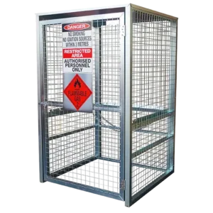 Stationary Gas Cylinder Cage